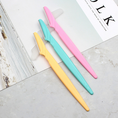 Factory direct sales simple eyebrow trimmer sharp razor eyebrow shaver eyebrow trimmer beauty eyebrow trimmer tools wholesale