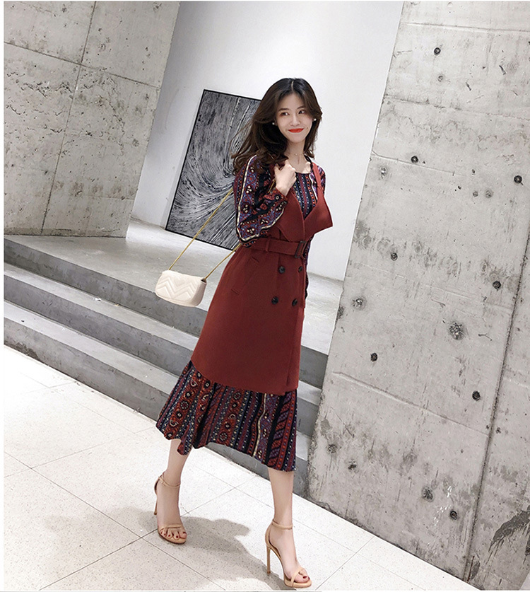 Costume femme en Mélange de fibres chimiques - Ref 3334974 Image 13