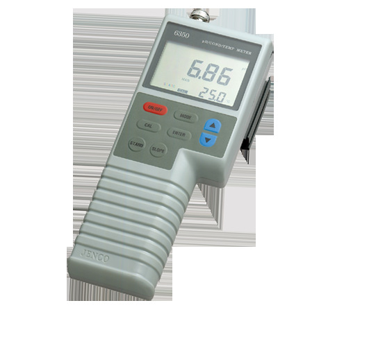 美国JENCO任氏6360 多参数PH酸碱度电导率盐度测试仪测试笔