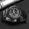 Watch, fashionable steel belt, universal quartz watches