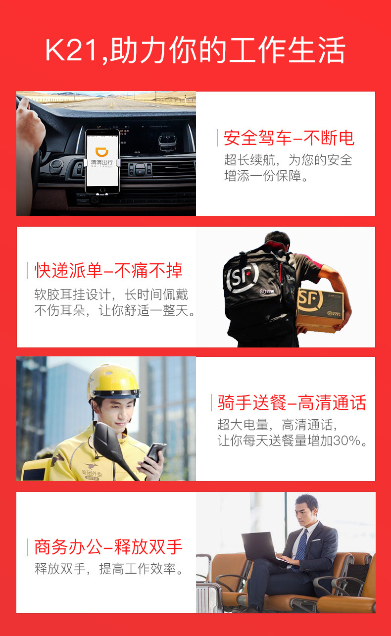 Casque bluetooth fonction appel - Ref 3378787 Image 14