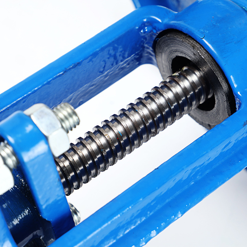 排水用球墨铸铁自来水大体加长法兰明杆软密封闸阀Z41X16QDN100