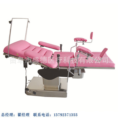源头厂家月子医用婴儿车 中控刹车转运车203电动妇科手术床