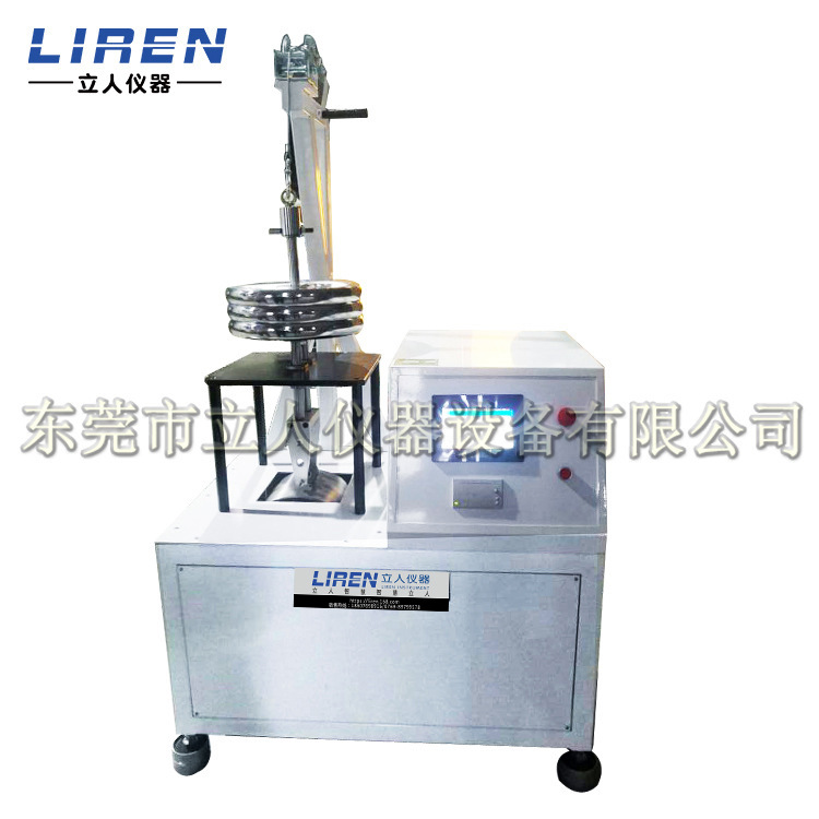 脚轮耐磨试验机 橡胶轮子负重行走试验机 单滚筒橡胶轮行走试验机