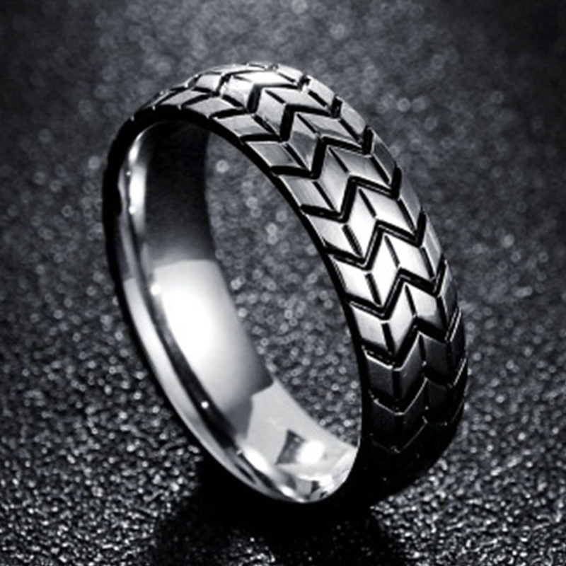 Hip-hop Geometric Metal Plating Unisex Rings display picture 2