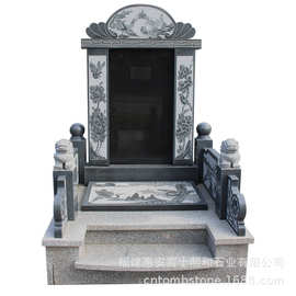 赣州石材墓碑 90*102火葬碑 红砖砌坟图片