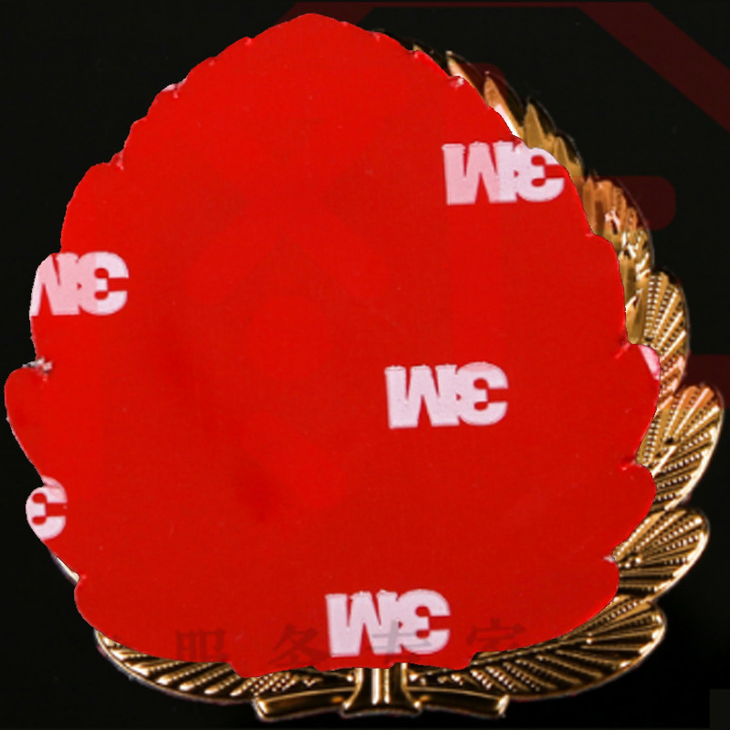 高分子立体软标新式消防帽徽微雕精雕凹凸有致复杂细节分明清晰