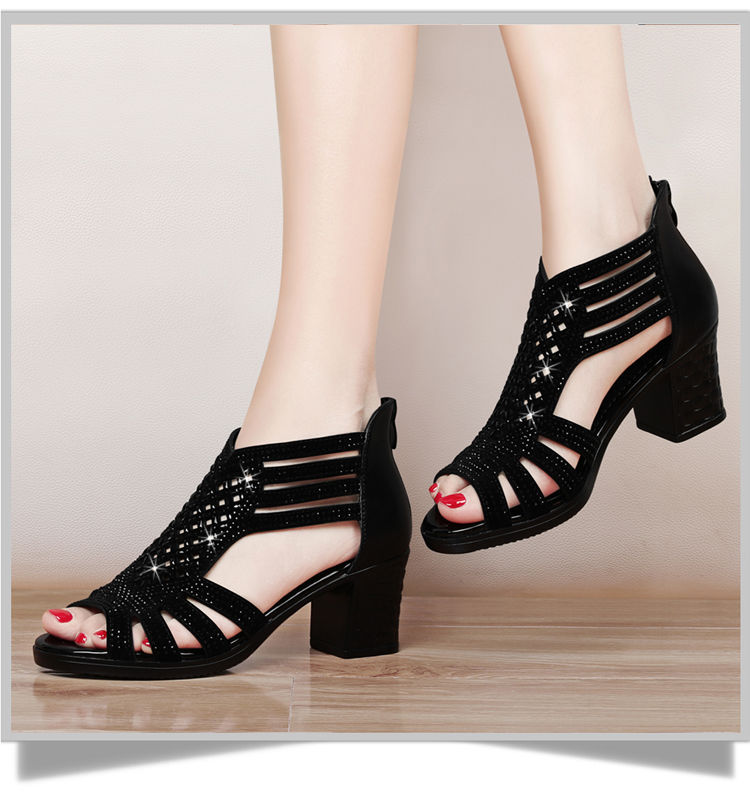 Chaussures été pour femme en Caoutchouc - Ref 3345861 Image 16