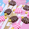 direct deal resin Lollipop Ice cream ice cream Jewelry children Headdress Hairpin rubber string collocation DIY parts