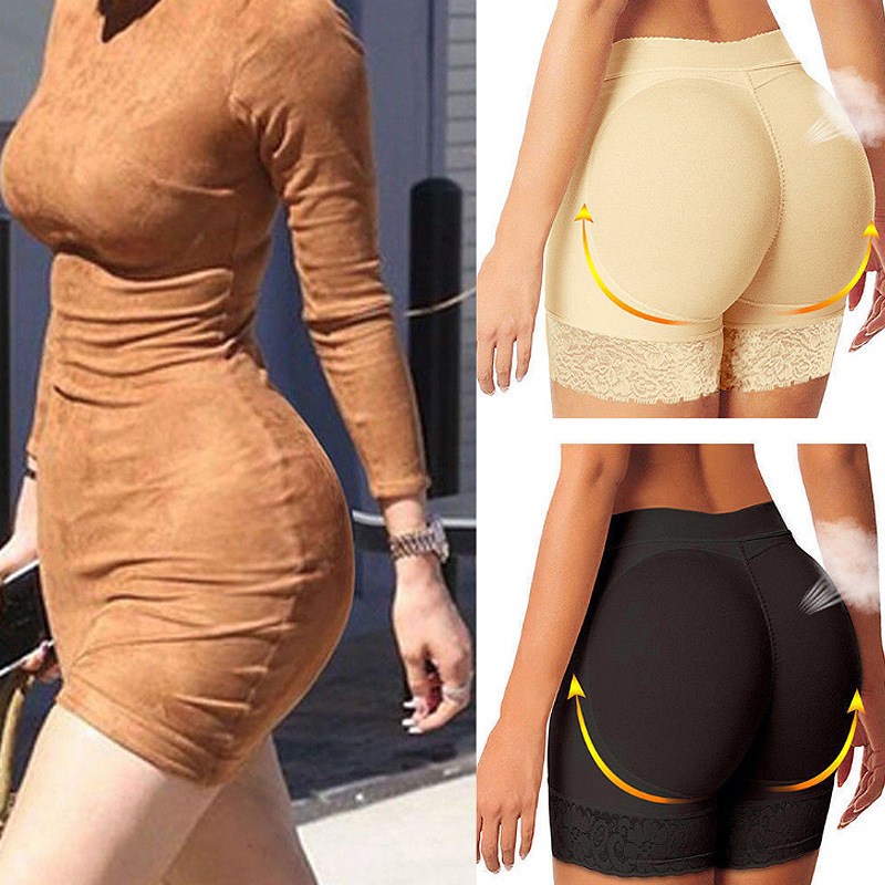 Manufactor Direct selling Ass Hip pants Abundant buttocks pants Bottom Abundant buttocks Boxer Padded Body Spanx
