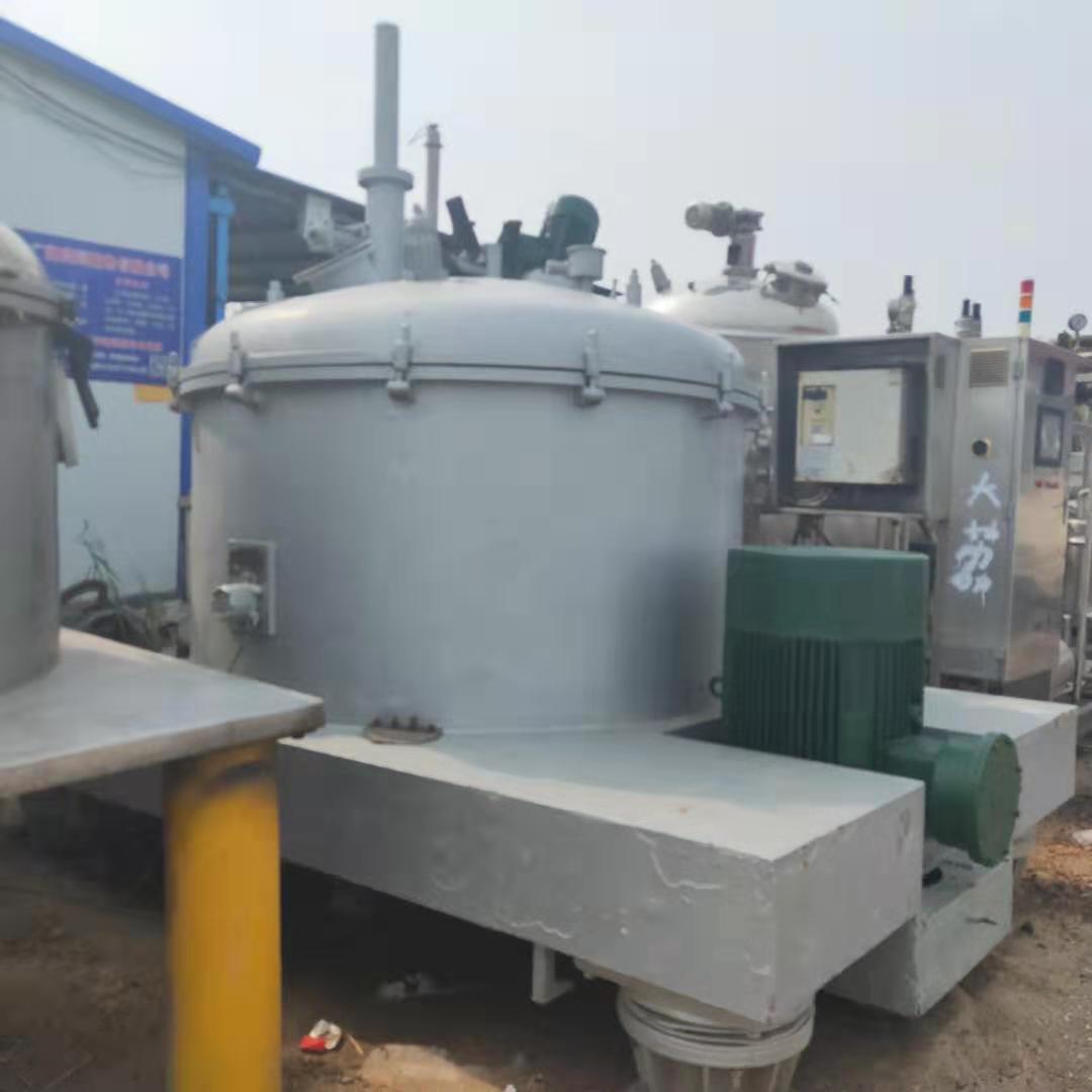 购销二手1600型衬塑平板吊袋离心机二手 不锈钢平板吊袋离心机