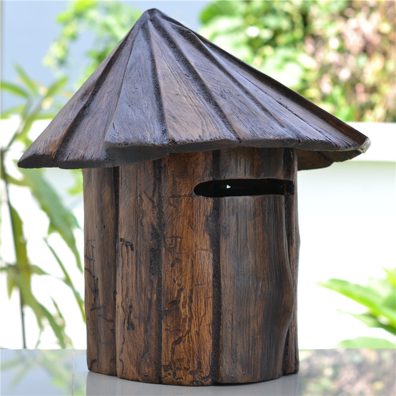 泰国实木复古邮箱壁挂信箱户外水费电费箱别墅大门收纳箱田园风格 价格 厂家 哪里买 我有货 B 5yoho Cn