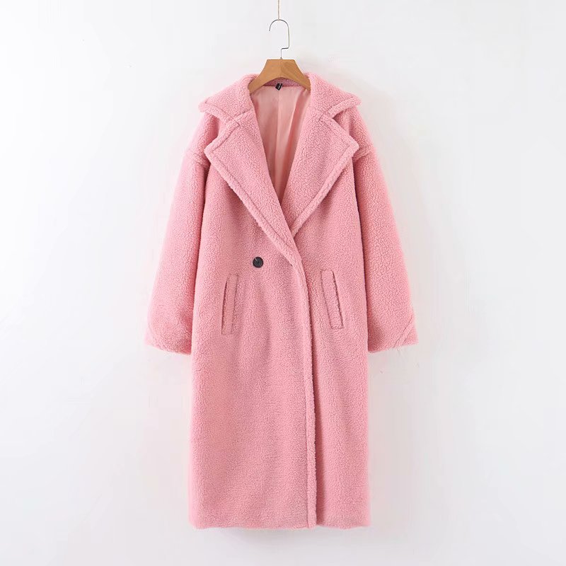 wholesale autumn and winter women s lamb wool coat NSAM5112