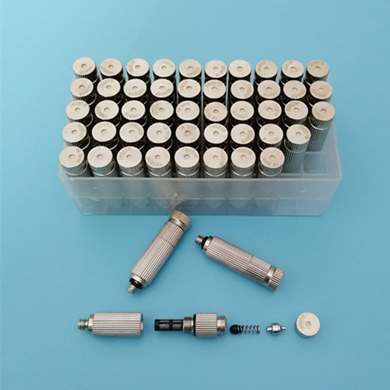 高压雾化喷头 厂房工地降温除尘防堵防滴漏 加湿器喷头 纺织喷嘴