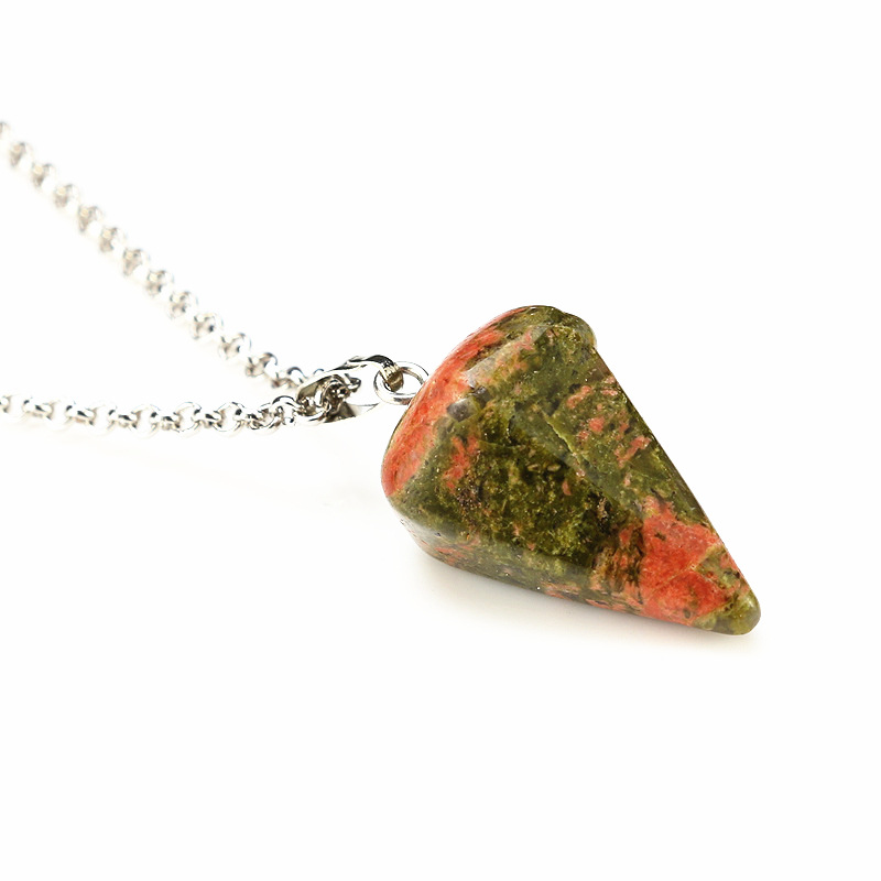 Ethnic Style Geometric natural stone Necklace