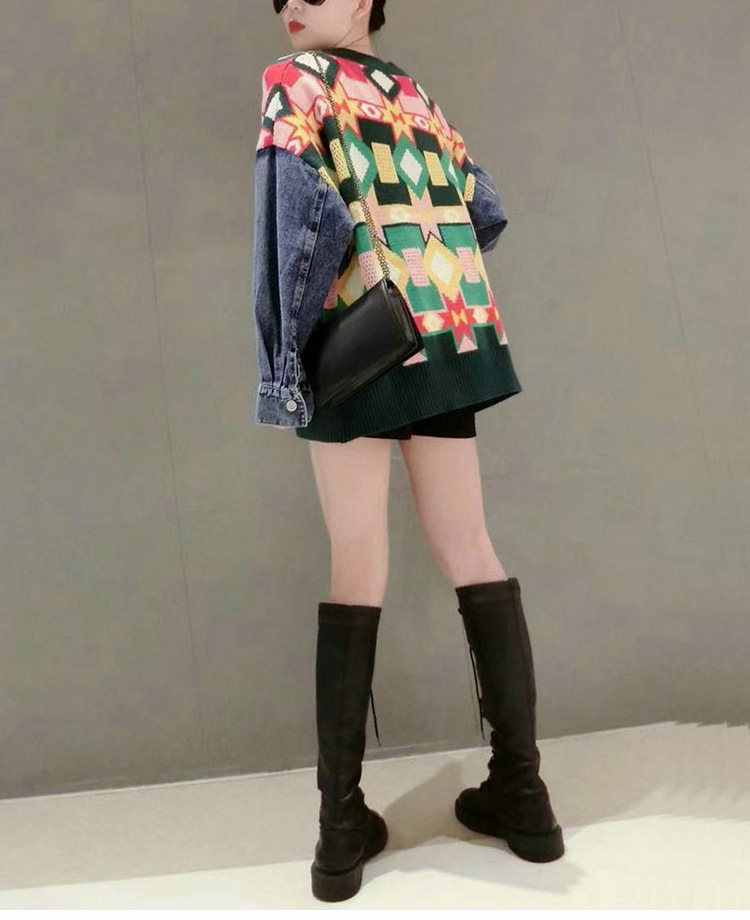 Pull femme en Acrylique - Ref 3414279 Image 8