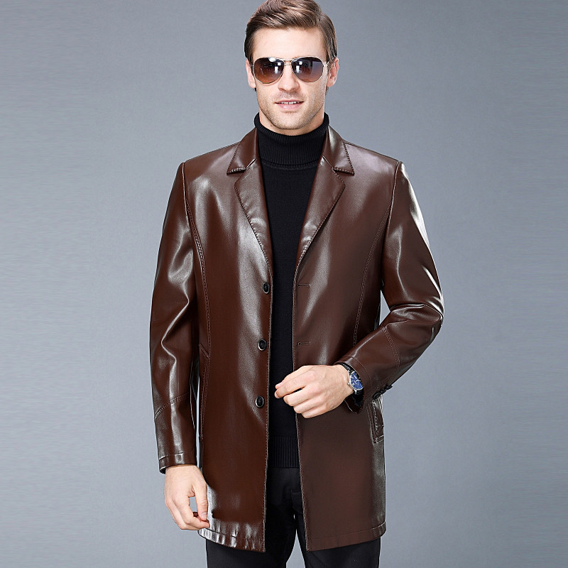 Veste en cuir homme - Ref 3443820 Image 6