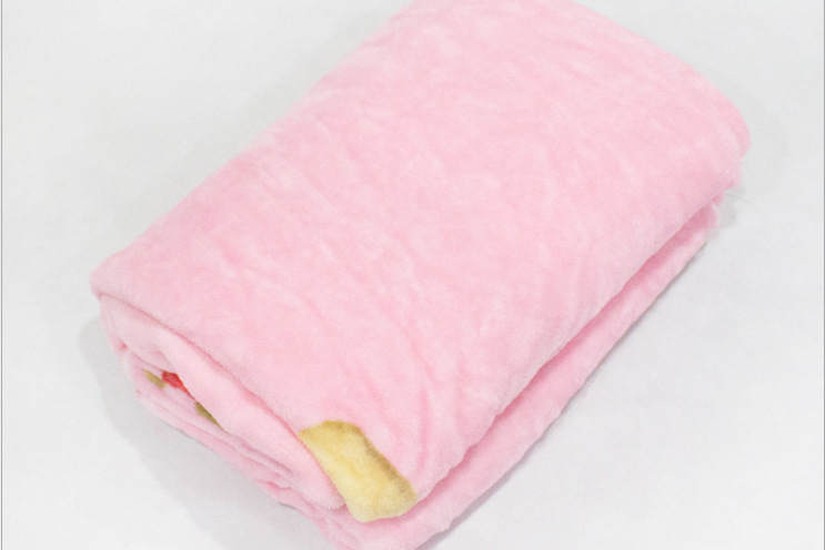 特价清仓处理毛毯柔软舒适图案清新可批发量大优惠|ru