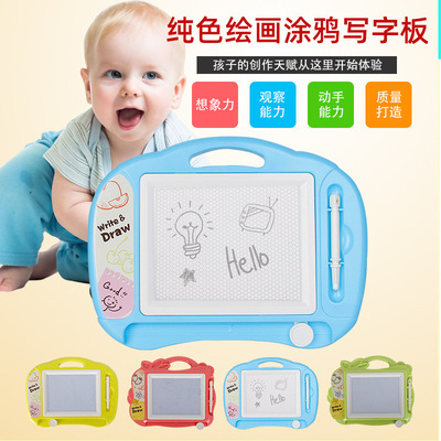 Graffiti painting board Puzzle magnetic WordPad Cartoon draw write blackboard Drawing board WordPad toy gift