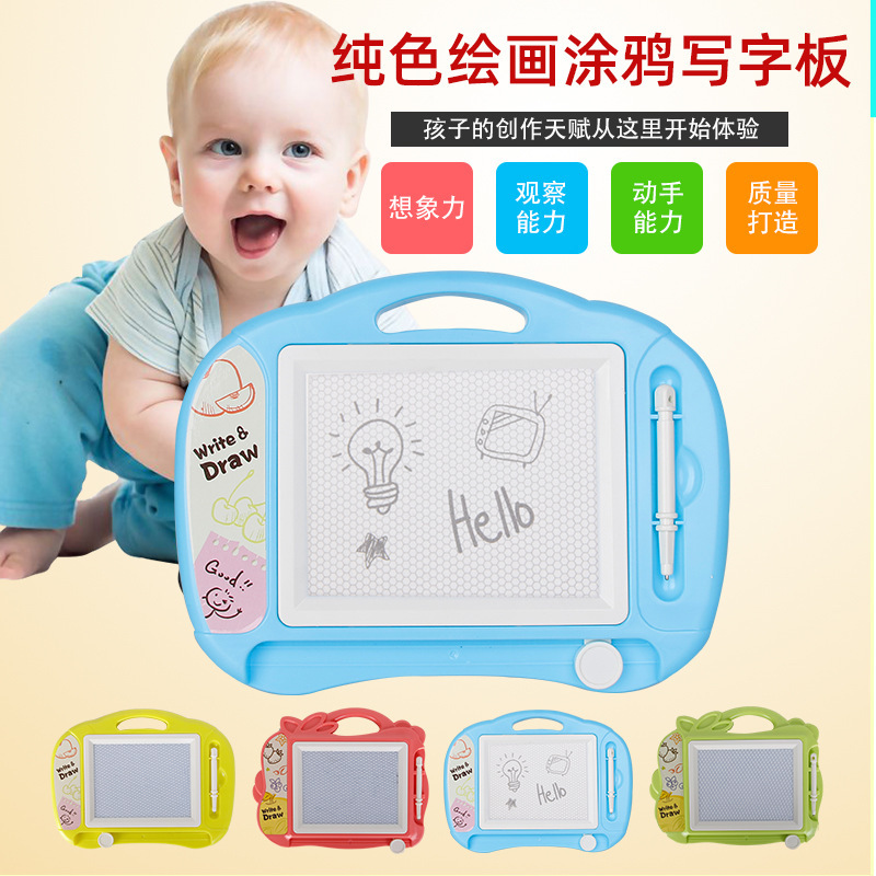 Graffiti painting board Puzzle magnetic WordPad Cartoon draw write blackboard Drawing board WordPad toy gift