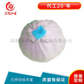 定制创意毛绒小笼包公仔 可爱毛绒灌汤包布娃娃 个性毛绒食物公仔