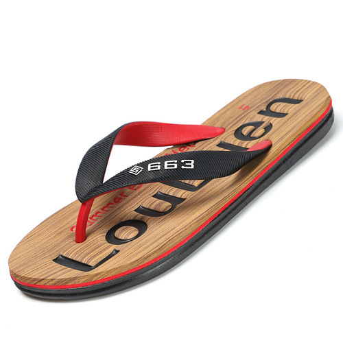 New beach flip flops for men wholesale summer non-slip pvc flip flops for outer wear flip flop sandals