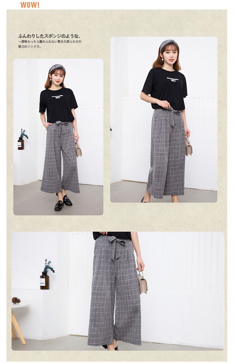 Pentalon léger en lin - Ref 3434461 Image 27