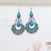 Retro ethnic classic earrings, boho style