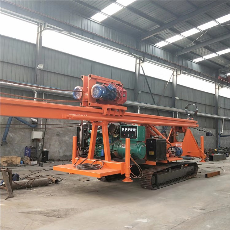 生产长杆螺旋钻机 建筑基础螺旋打桩机 长螺旋打桩机型号参数