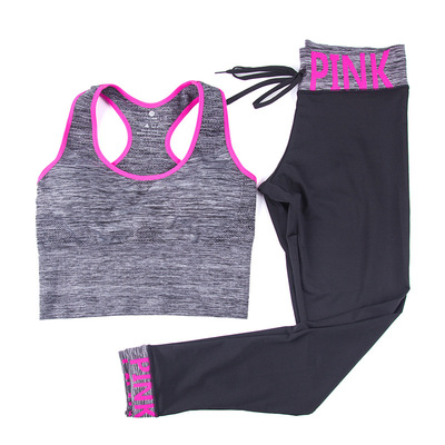 壹千衣運動 瑜伽健身背心跑步運動內衣 無鋼圈文胸無縫廠家批發