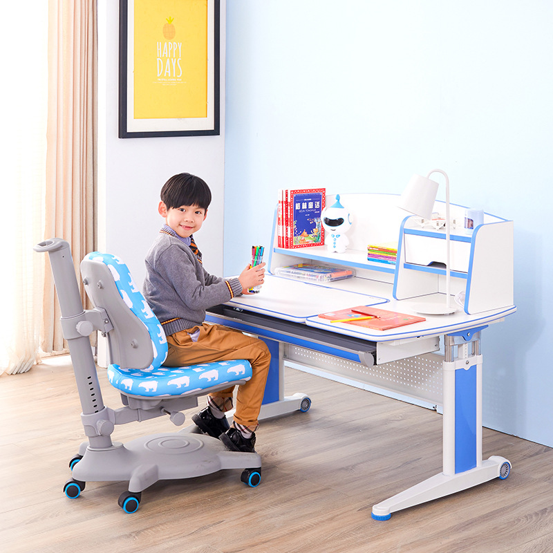 children Learning table desk student write Tables and chairs suit pupil household Writing Desk Lifting