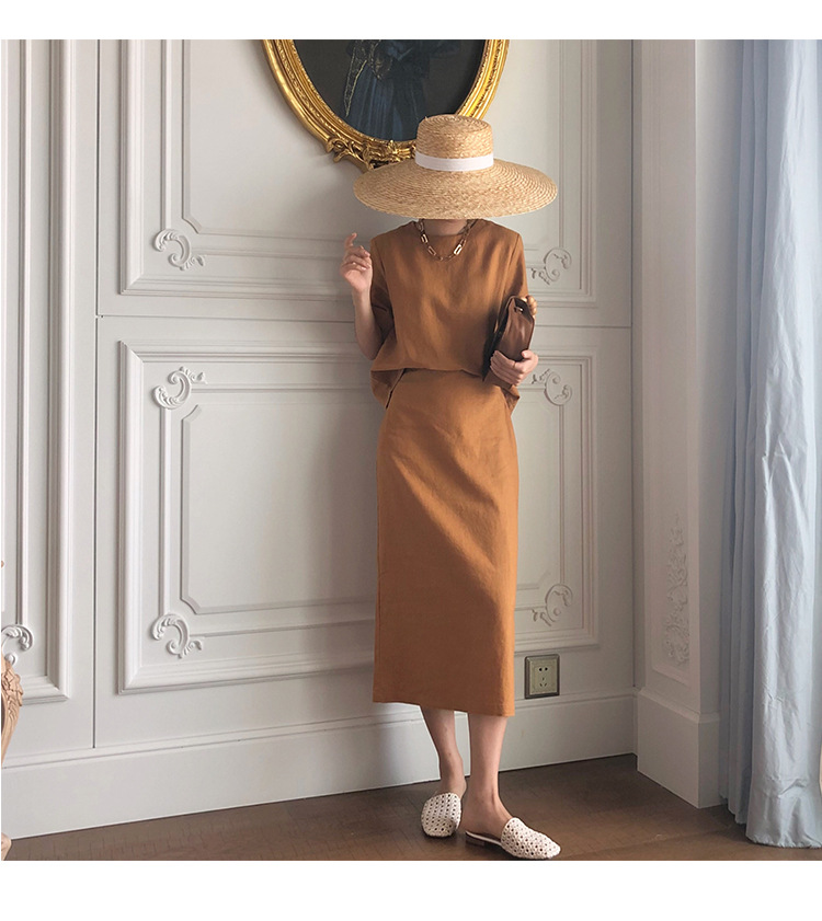 Costume femme HUI HUI en Coton et lin - Ref 3333898 Image 12