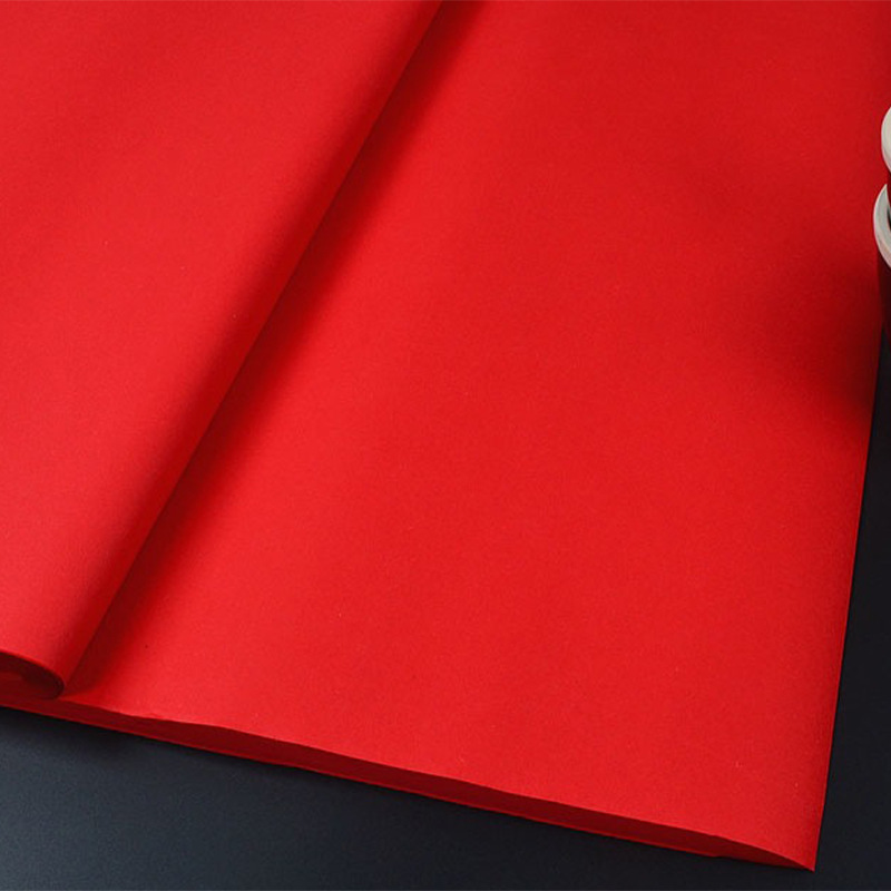 Jingxian, Anhui 133.2cm Large Red Rice Paper, Double-Sided Red Paper for Paper-Cutting, Calligraphy, and Couplets