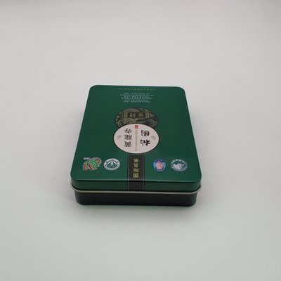 黄龙寺茶叶铁盒 大悟黄龙柏园茶叶铁罐包装订制 三片罐长方型铁盒|ms