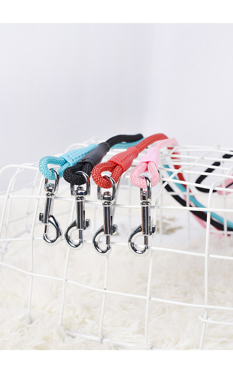 Psm New Dog Hand Holding Rope Dog Leash Dog Chain Golden Retriever Rope Pet Supplies Nylon Reflective Comfortable