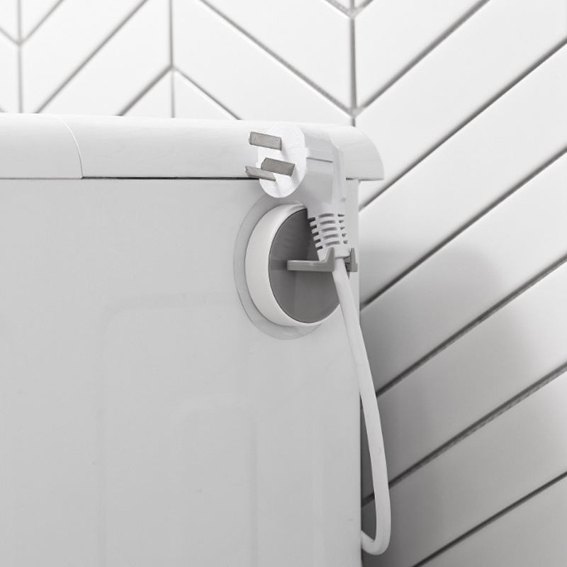 Fábrica en stock gancho de enchufe sin costura simple baño cocina hogar creativo gancho sin costura