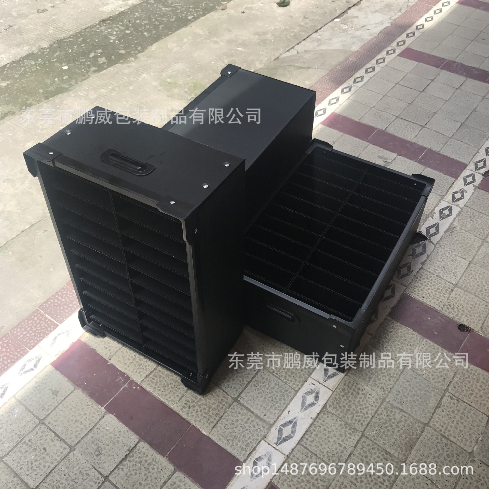 厦门 福州中空板折叠周转箱定制 赣州 广西PP中空板折叠周转箱