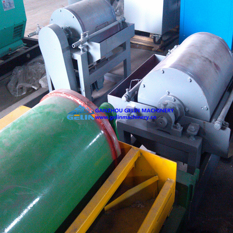 高磁磁选机 精选锰矿磁选机 400*600滚筒磁选机