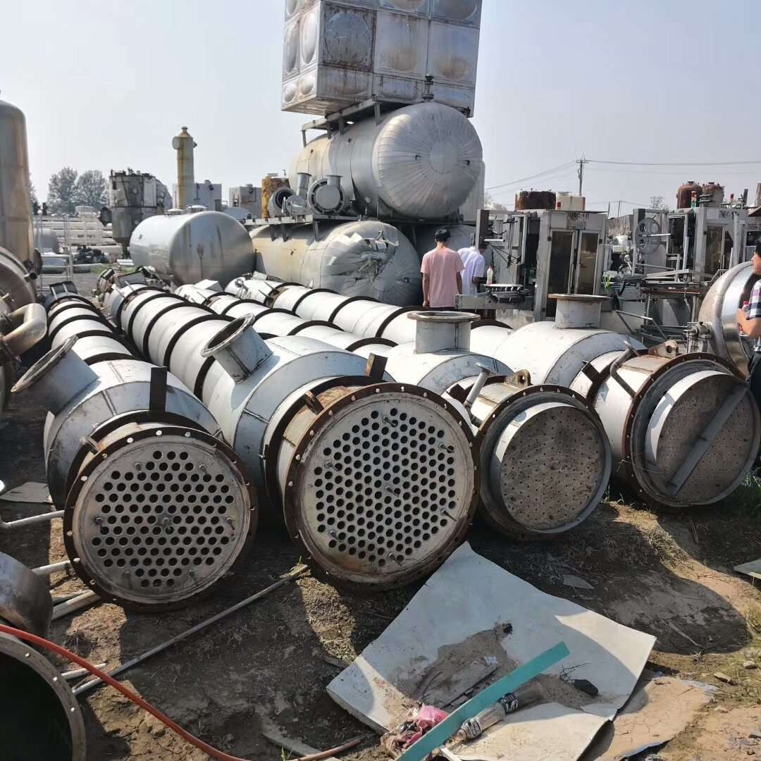 二*手钛材蒸发器 二*手mvr蒸发器 九成新钛材蒸发器 废水蒸发器