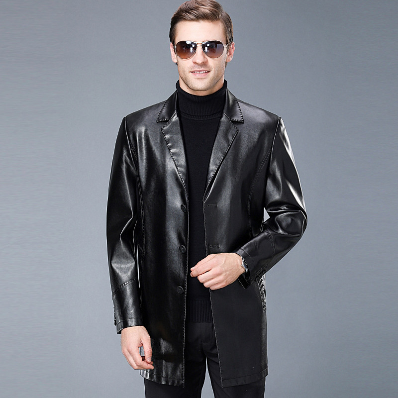 Veste en cuir homme - Ref 3443820 Image 7