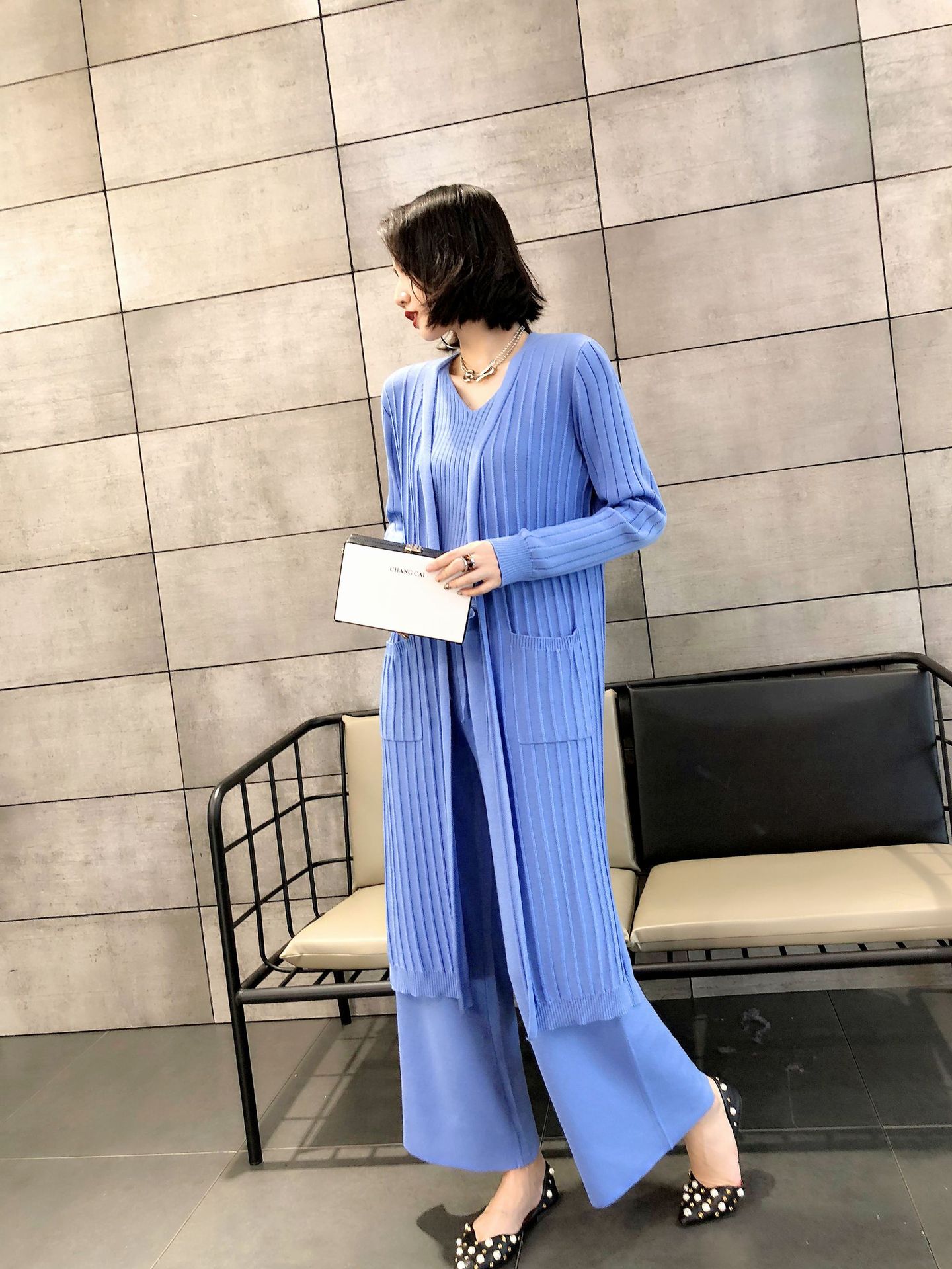 Costume femme en Mélange de coton - Ref 3334628 Image 13