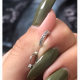 Foreign trade cross-border top micro-inlaid zircon nose nail copper nose ring ear cartilage ear clip ear nail temperament silver foreign trade jewelry