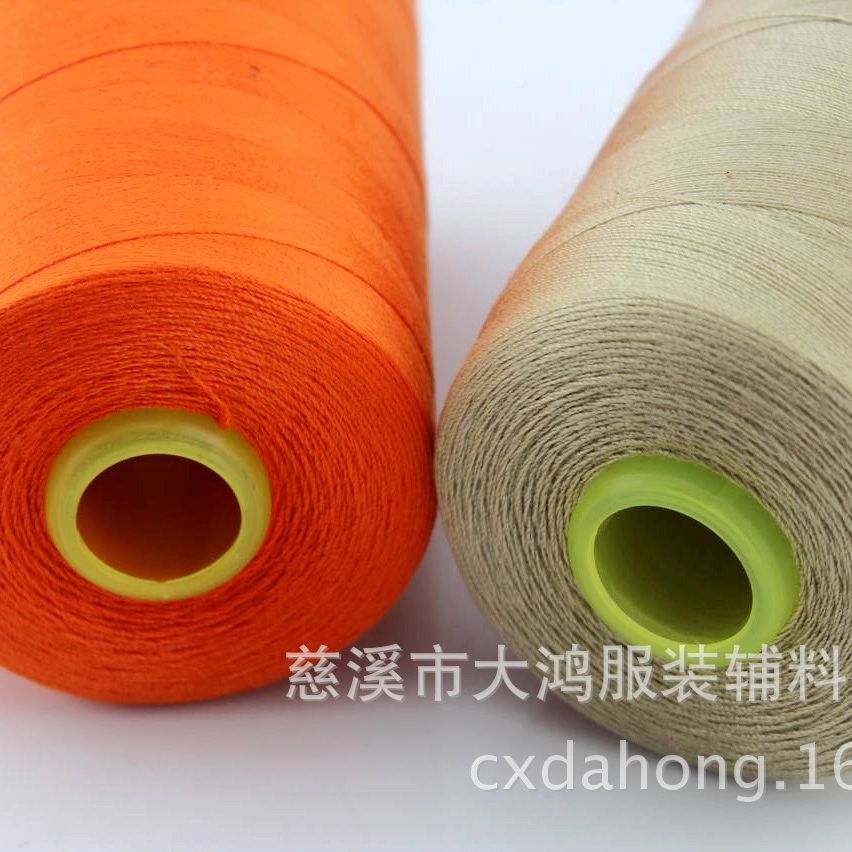 柳青牌缝纫线 20S/3 2000y牛仔手缝耐用多色