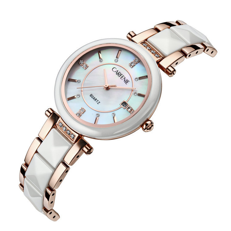 Shenzhen Watch OEM factory OEM High-end Female watch Ceramic watches Manufacturer customized ceramics watch