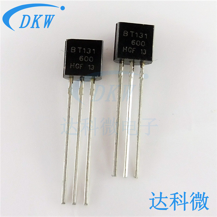 BT131-600E BT131-600 TO-92直插 1A 600V 双向可控硅晶体管