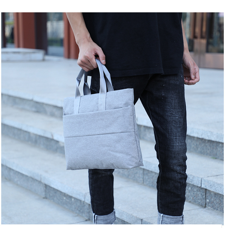 Wholesale of laptop bags with logo customization, portable inner bag, 14/15.6-inch ultra-thin briefcase for men undefined