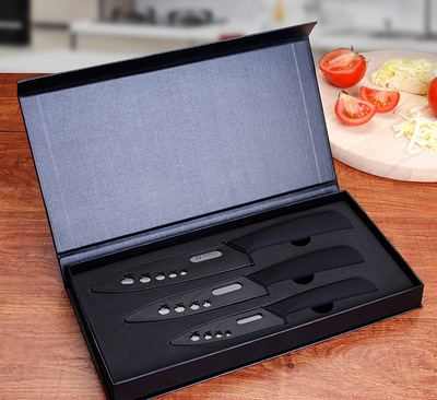 Ceramic knife 4/5/6 Three-piece Suite EVA Gift box packaging Ceramic knife Kitchen Knives