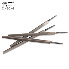 Xin Gong file steel file triangle file metal grinding correction coarse/medium tooth 6/8/10/12 inch high carbon steel file