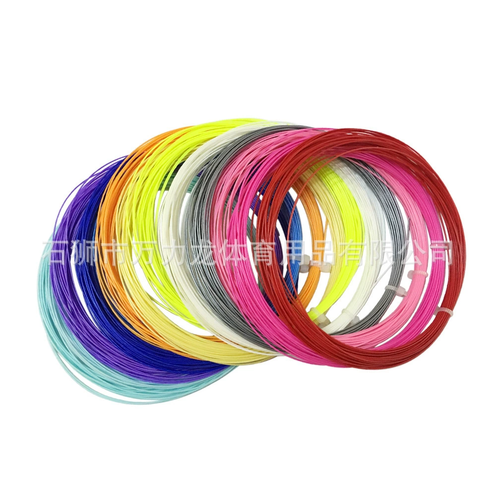 Multicoloured nylon racket for badminton, (Cross-border trading)