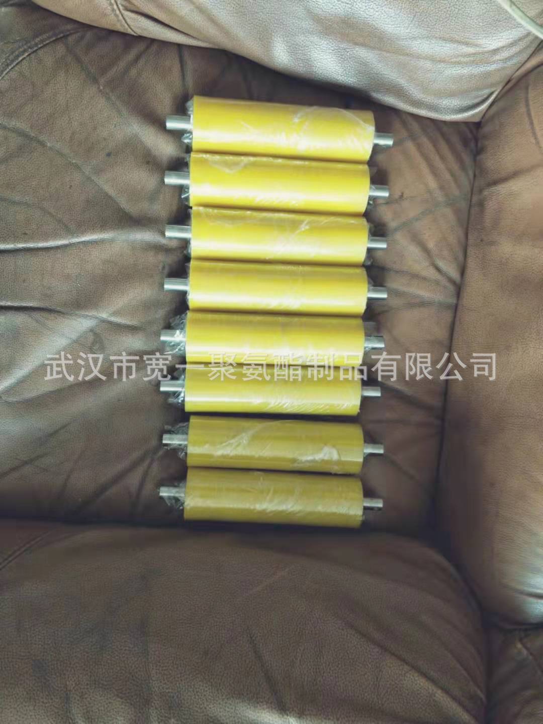 供应湖北武汉机械设备用胶辊包胶，小型滚筒包胶加工
